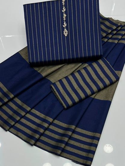 susi khaddar winter collection (blue)